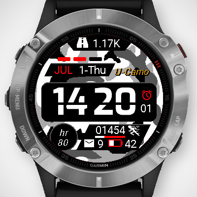 UNi Camo watch face