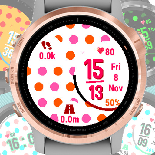 UNi Polka Dot watch face